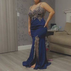 Issa Celebration Embroidered Gown